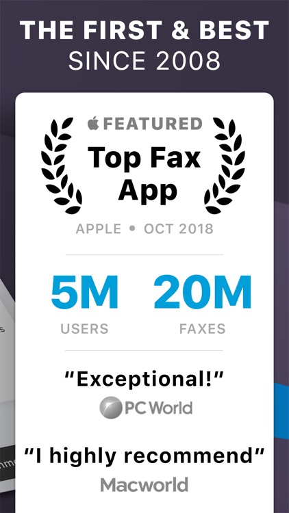 iFax fax app: Fax from iPhone