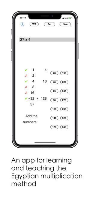 Egyptian Multiplication Method(圖1)-速報App