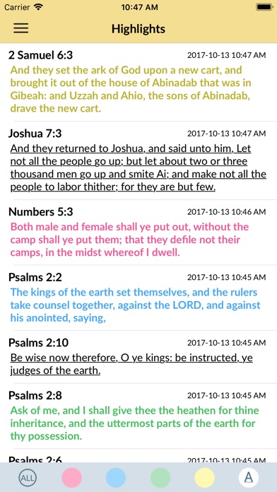 Holy Bible - King James Audio screenshot 4