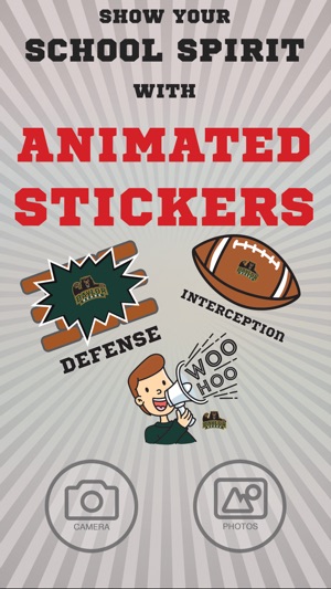 Baylor Bears Animated Selfie Stickers