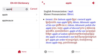 EN-KH Dictionary Free screenshot 4