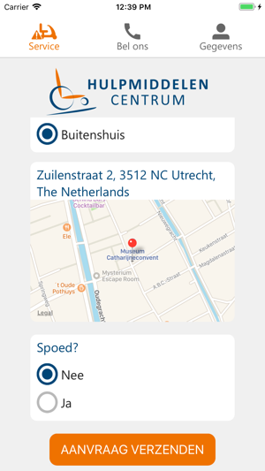 Hulpmiddelencentrum ServiceApp(圖1)-速報App