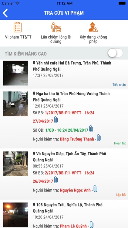 Vi Phạm Trật Tự Quảng Ngãi