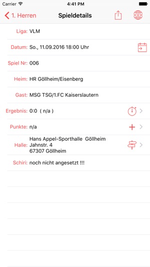 Handball Kaiserslautern(圖3)-速報App