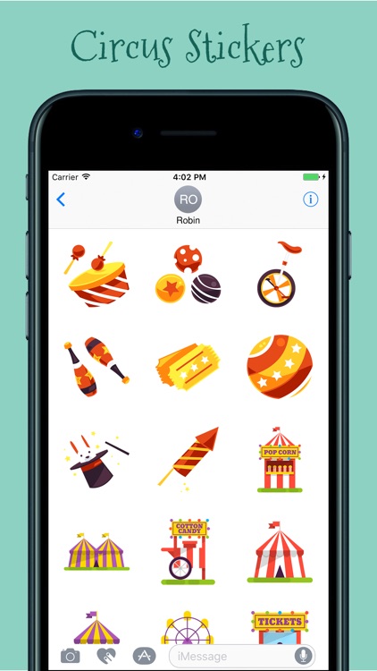 Circus Stickers Pack