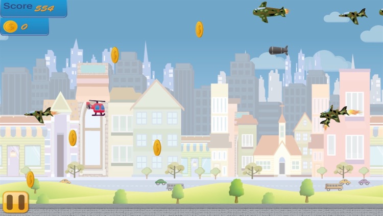 Flappy Copter - City Adventure screenshot-4