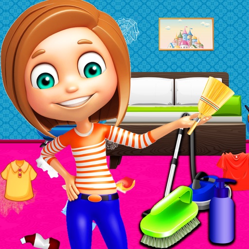 Hotel Room Clean Repair – Cleaning Game icon