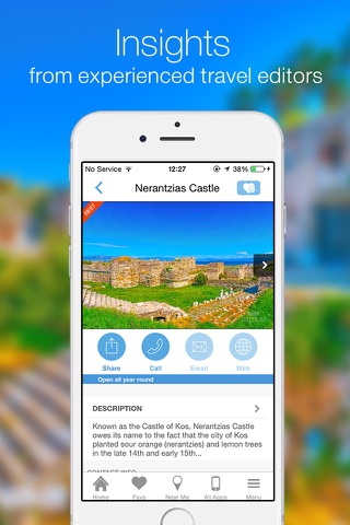 KOS by GREEKGUIDE.COM offline travel guide screenshot 2