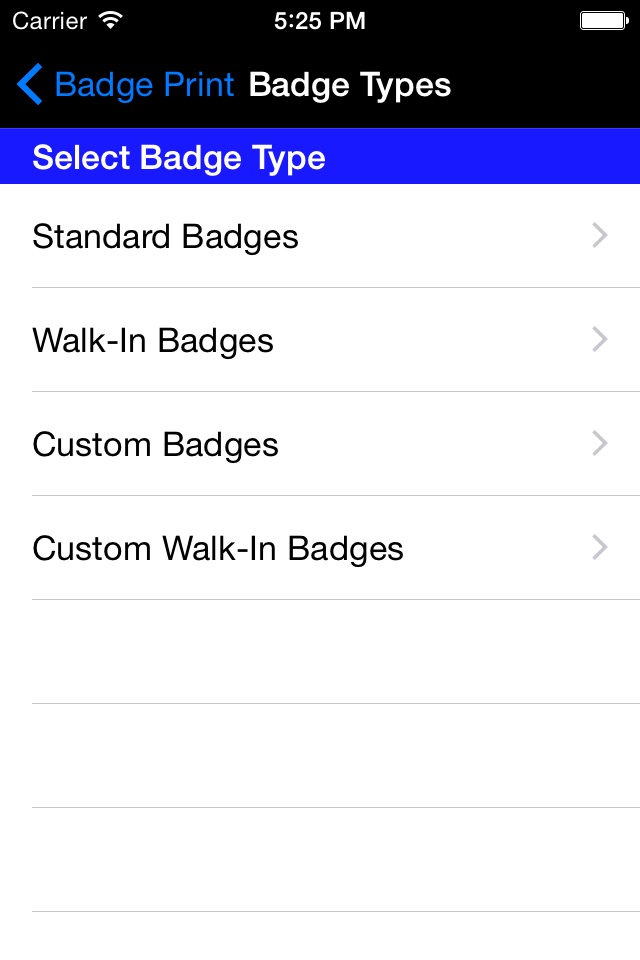 Badge Print screenshot 2