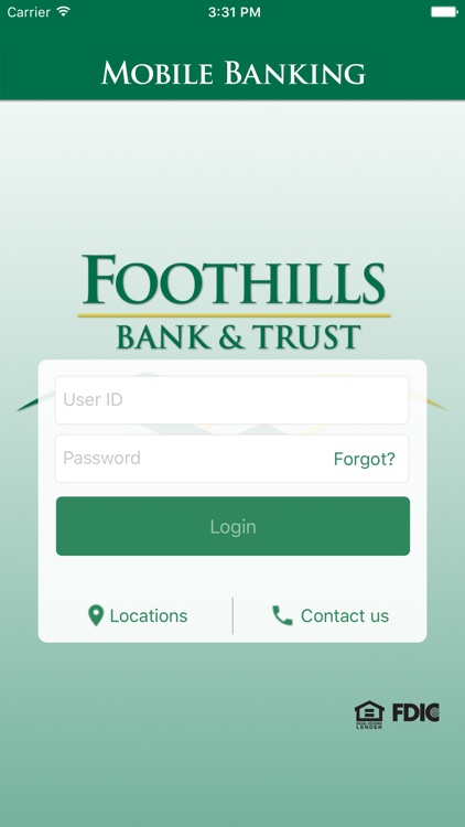 Foothills Bank & Trust Mobile