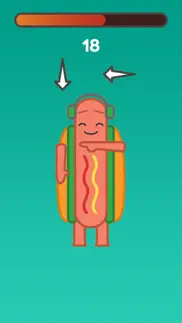 dancing hotdog - the hot dog game iphone screenshot 2