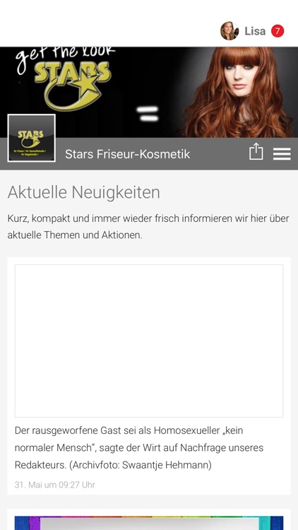 Stars Friseur-Kosmetik