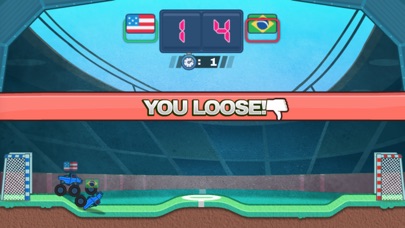 monster truck soccer match screenshot 3