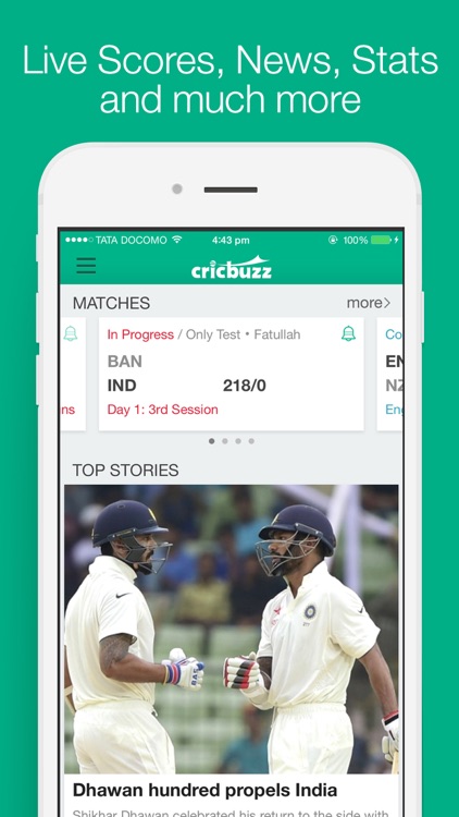 Cricbuzz Cricket Scores & News By Cricbuzz.com