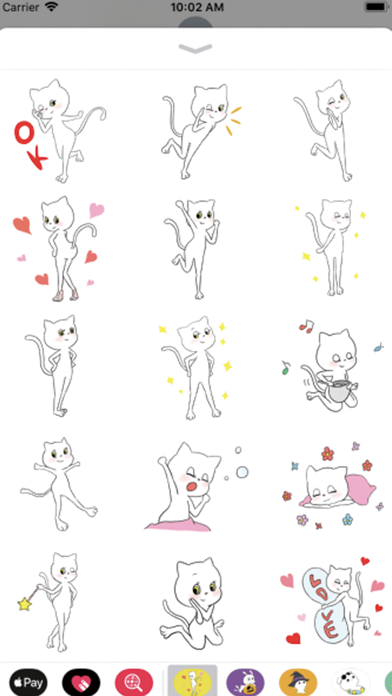 lovely cat : stickers screenshot 2