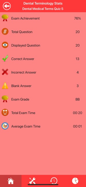 Dental Medical Terms Quiz(圖5)-速報App
