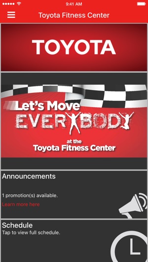 Toyota Fitness Center(圖1)-速報App