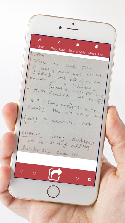 Smart document scanning