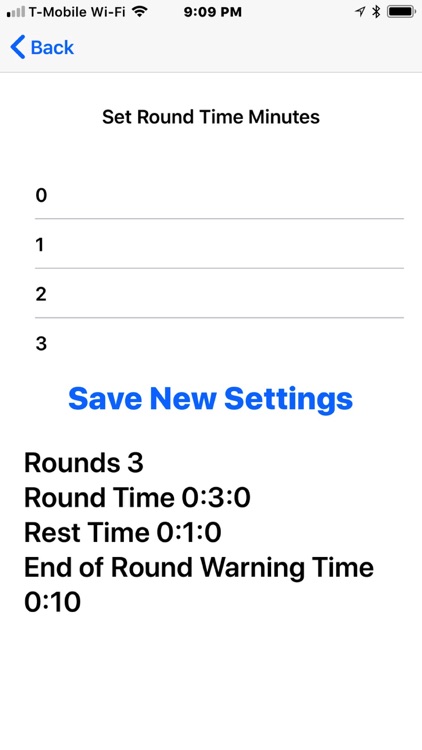 Work Out Round Timer