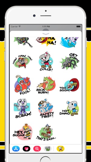 Cuphead Stickers(圖4)-速報App