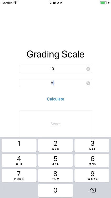 GradingScale