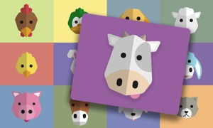 Farm Animals — See, hear & click the animals. For babies & kids aged 0-3 years.