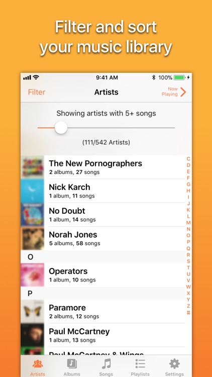 Picky Music Player