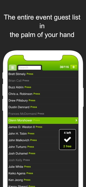 Guest List App | Attendium(圖1)-速報App