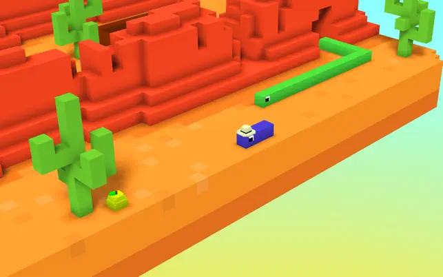 Blocky Snake, game for IOS