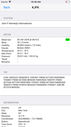 Pilot Weather Metar Taf(圖3)-速報App