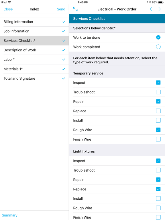 Fleet Complete Forms screenshot 2