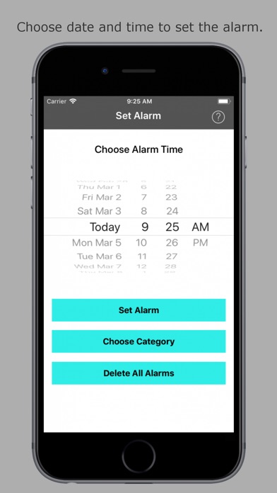 Smart Start Alarm screenshot 2