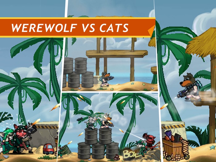 狼人射杀流氓猫 - 猫狗大战升级版