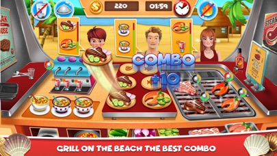 Beach Food Truck -Cooking Game screenshot 2
