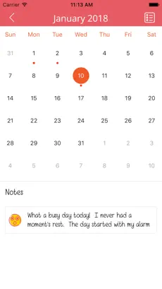 Screenshot 3 Personal Diary For You! iphone
