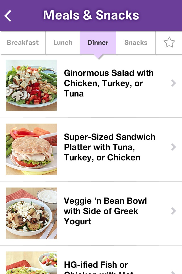 Hungry Girl Diet Book App screenshot 3
