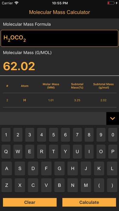 How to cancel & delete Molecular Mass Calculator Pro from iphone & ipad 2