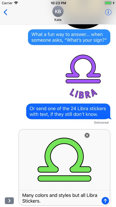LIBRA Stickers screenshot 2