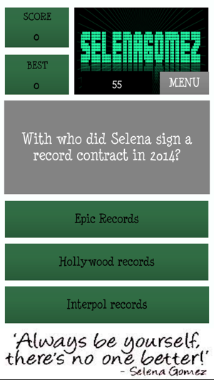 Unofficial Selena Gomez Quiz(圖2)-速報App