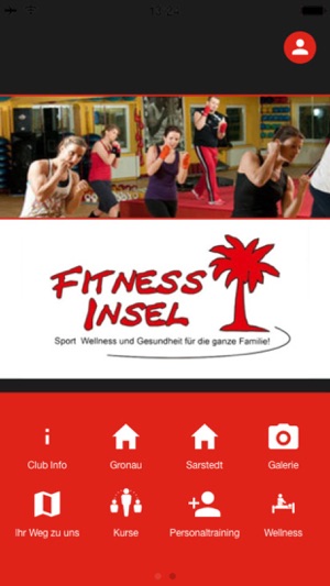 Fitness-Insel