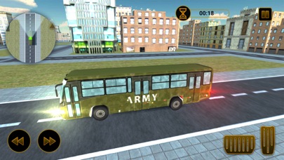 Airplane Army Bus Transport screenshot 2