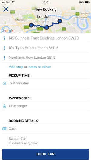 Olimpicars London minicabs(圖2)-速報App