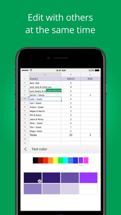 Google Sheets