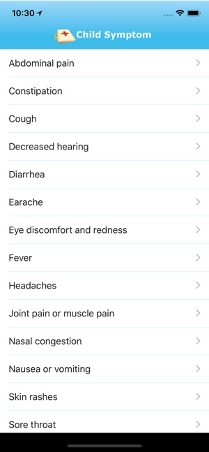 Child Symptom Checker(圖1)-速報App