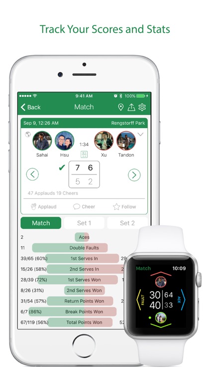 Swing Tennis Score Tracker