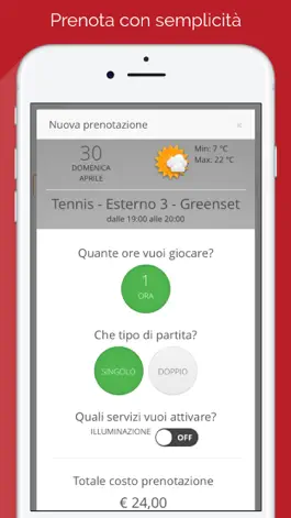 Game screenshot Tennis Club Prato apk