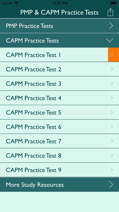 PMP & CAPM Practice Tests screenshot 2