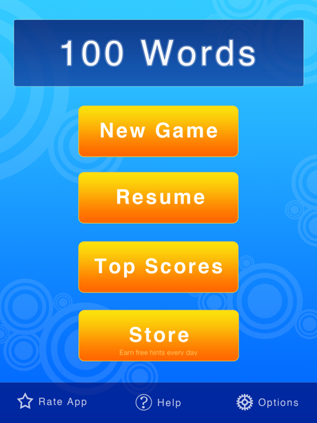 Cheats for 100 Words