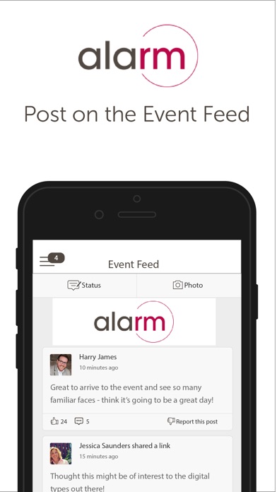 Alarm Conference App screenshot 2