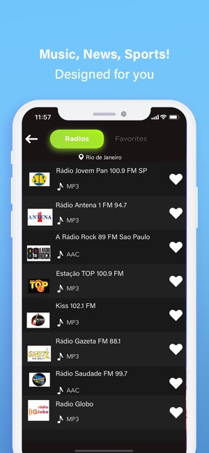 Radio Brazil Brazilian Radios(圖2)-速報App